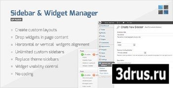 CodeCanyon - Sidebar & Widget Manager for WordPress v2.13