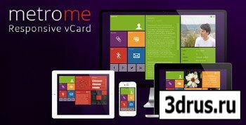 ThemeForest - metroMe - Responsive vCard - RIP