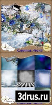Scrap Set - Carnival Night PNG and JPG Files