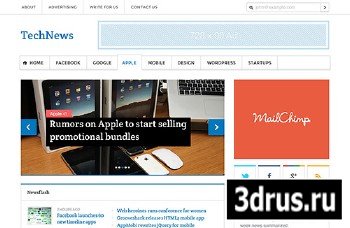 Templatic - TechNews v2.0 Theme for WordPress