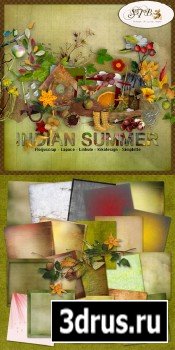 Scrap Set - Indian Summer PNG and JPG Files