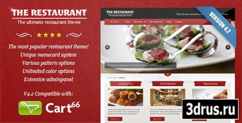 The Restaurant v4.0 - WordPress Theme