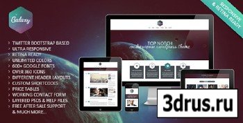 ThemeForest - Galaxy - Creative Portfolio Website Template - RIP