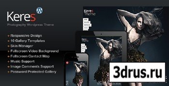 ThemeForest - Keres v1.2.3 - Fullscreen Photography Theme