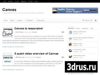 WooThemes - Canvas v5.2.7 - Wordpress Template
