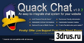 CodeCanyon - Quack Chat Live Chat System v1.0.2