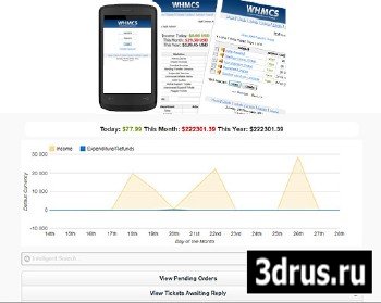 Mobile Edition v1.4.0 Adaons for WHMCS 5.2.x