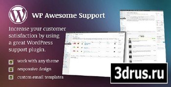 CodeCanyon - WP Awesome Support - Responsive Ticket System