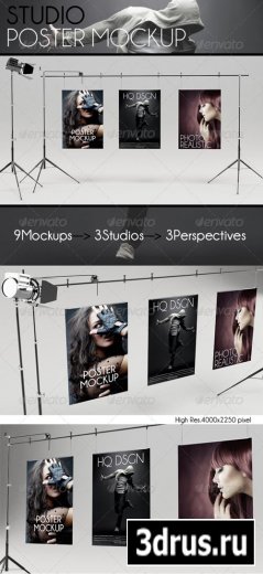 Poster Mockup Studio