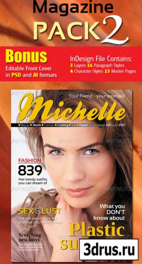 68 Pages Women Magazine Pack 2