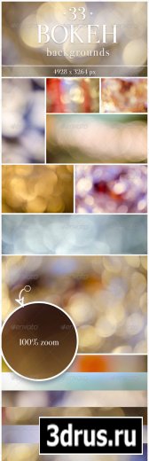 33 Bokeh Backgrounds Pack