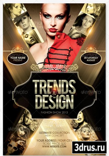 Trends & Design Flyer Template