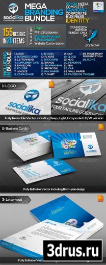 Socialika: Social Media ID Mega Branding Bundle