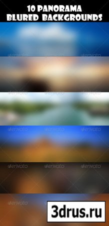 10 Panoramic Blur Backgrounds